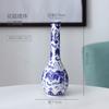 Chinese Blue and White Porcelain Vase Ceramic Flower Arrangement Container Home Decor Living Room Dining Table Hydroponic Vase