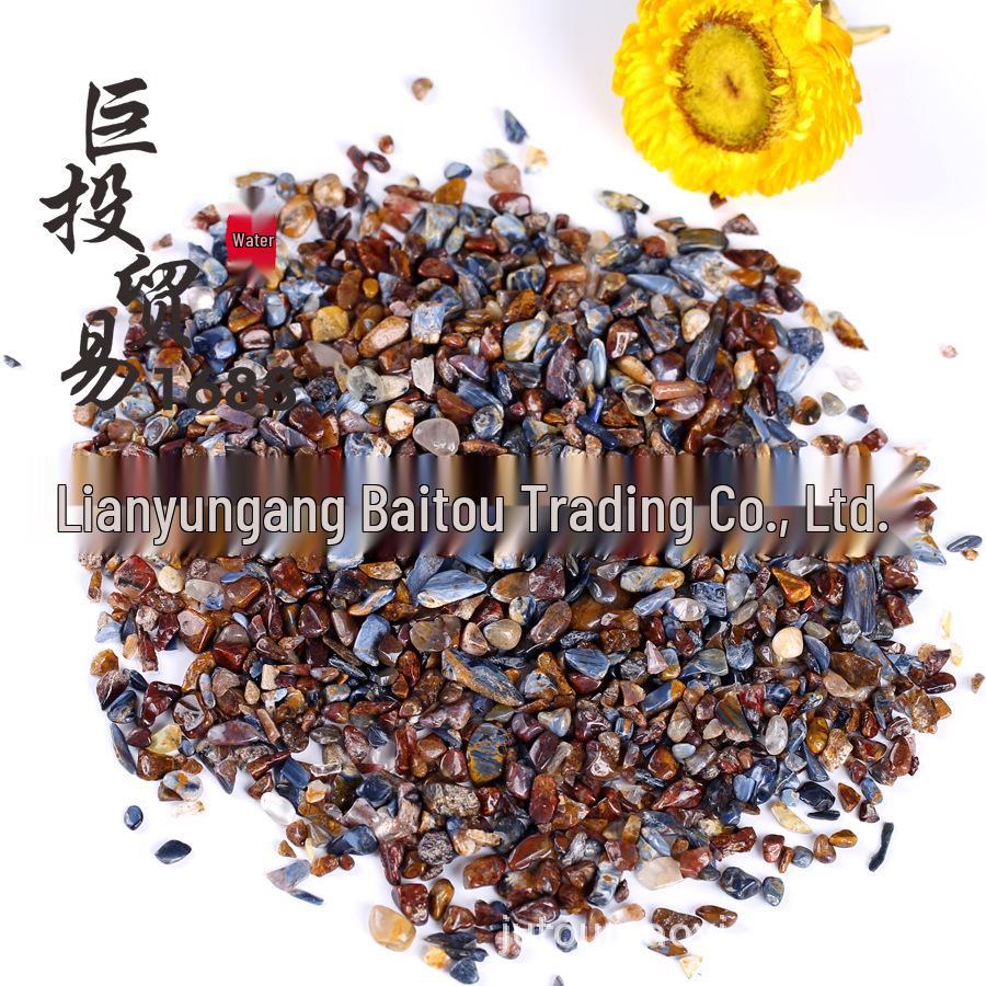 Pietersite Gravel Natural Stone for Fish Tank and Decorative Paving Ornaments Size: 5mm, 500g