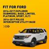 For 2016 - 2017 Ford Deluxe Explorer Front License Plate Mounting Bracket Holder