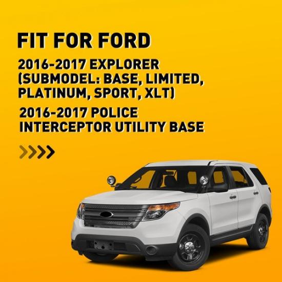 For 2016 - 2017 Ford Deluxe Explorer Front License Plate Mounting Bracket Holder