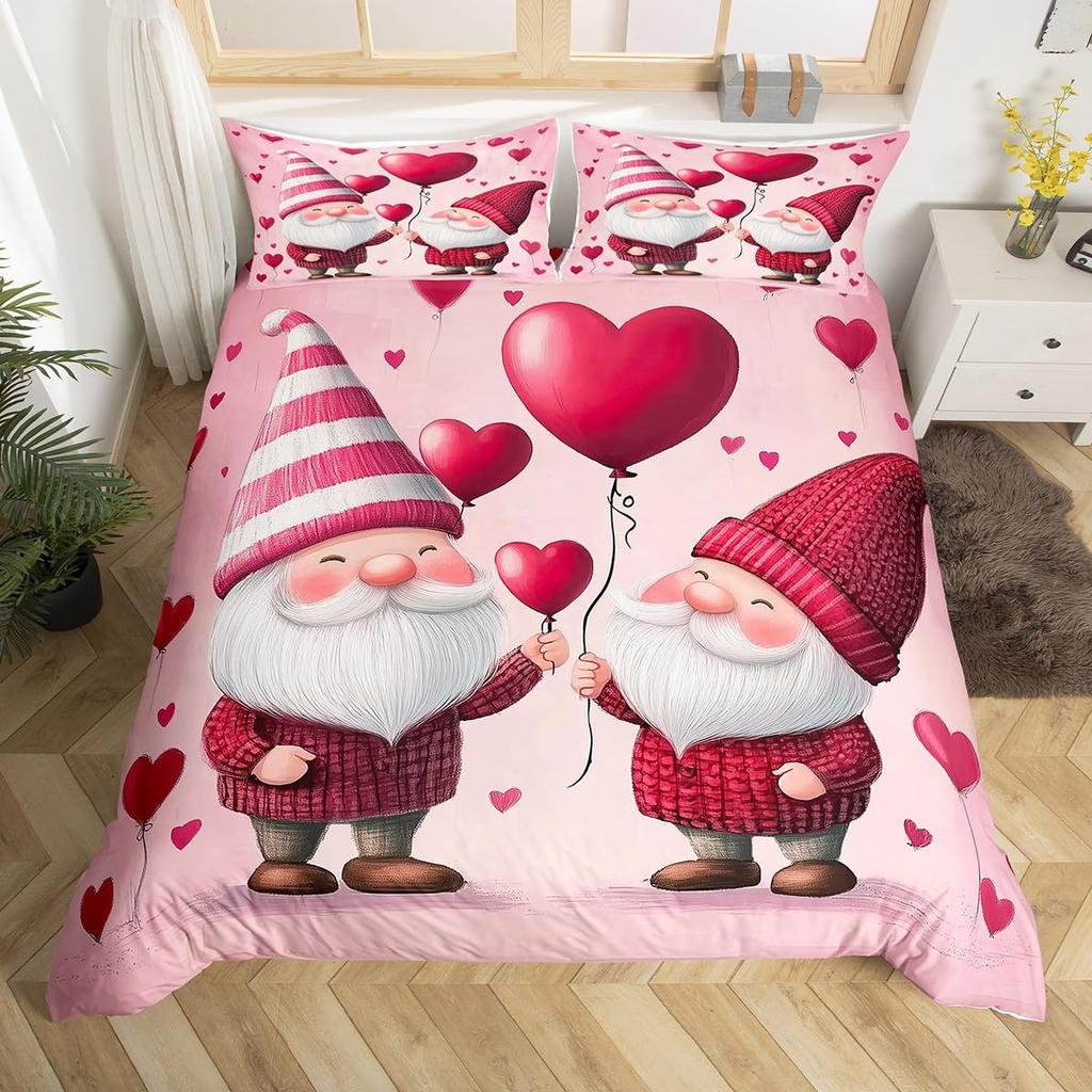 Balloon Duvet Cover Set For Kids Boys Girls Queen King Size Lightweight Down Room Decor 2 Pillowcases And 1 Duvet Cover No Quilt