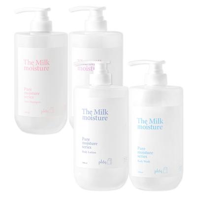 Die Milch-Körperwäsche, Körperlotion, Shampoo und Spülung 1000 1+1
