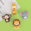 Jungle Animal Birthday Cake Topper Forest Animals Lion Giraffe Kids Wild One Birthday Party Cake Decoration Supplies Baby Shower