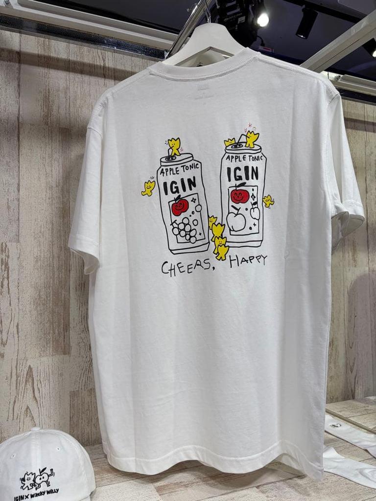 [USED] IGIN Wacky Willie Collaboration T-Shirt B M BTS