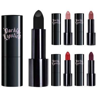 1 Stück Halloween Matter Lippenstift Lang Haltend Wasserdicht Lippenfarbe, Cremig Geschmeidig Hoch Pigmentierter Lippenstift für Tägliches Make-up und Cosplay