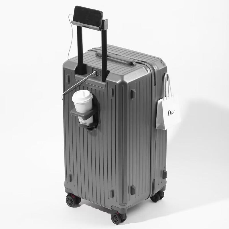 OEING Large Capacity Five-Wheel Travel Luggage 28 inch