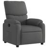 Relaxation Armchair Dark Grey Fabric