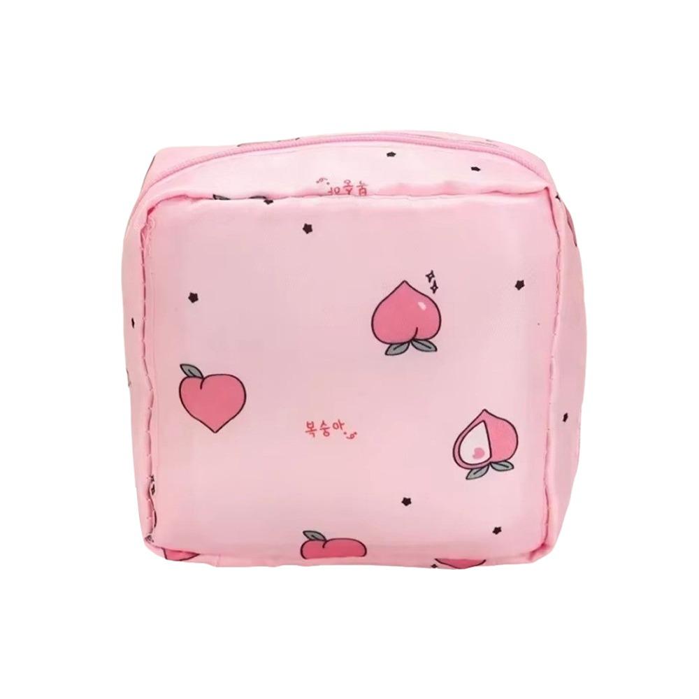 Waterproof Sanitary Pad Storage Bag Cartoon Pattern Sanitary Napkin Bag  Women Girls