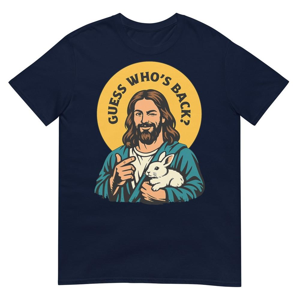 Easter Guess Whos Back Jesus Funny Religious Unisex Unisex Kids TShirt S