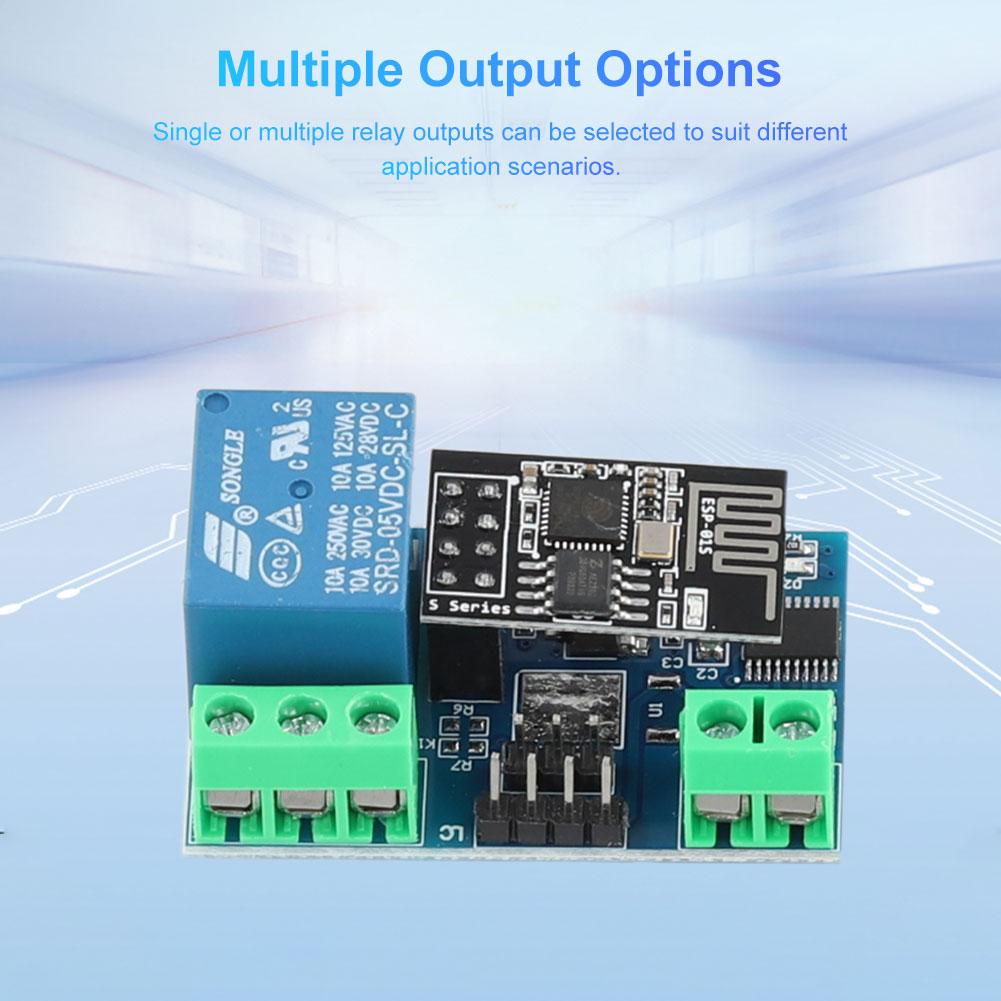 1 2 4 Way WIFI Network Relay Switch Module ESP8266 Things Smart Home Phone APP Remote Control Switch Compatible with Arduino