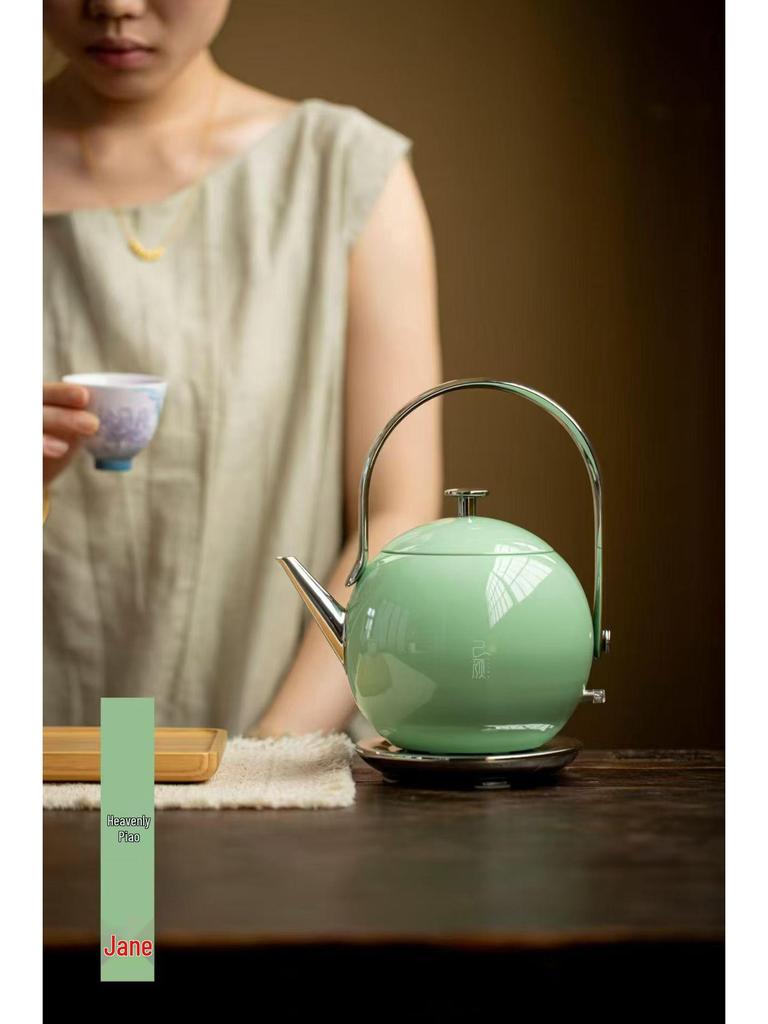 Ji Yan 2025 High-Value 304 Stainless Steel Electric Tea Kettle