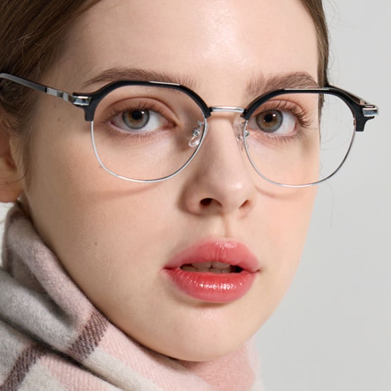 

RECLOW RECLOW FBB82 BLACK SILVER GLASS FREE