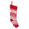 Large Knitted Christmas Stocking with Candy Bag Lovely Christmas Decorations Hanging