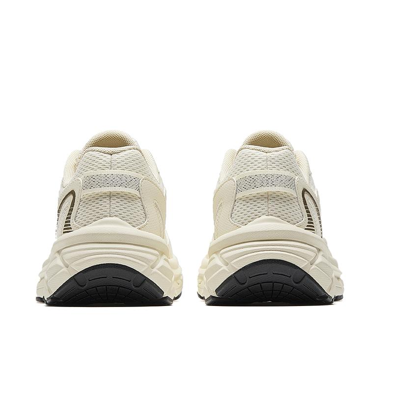 Anta Trendy Comfortable Fashion Synthetic Leather Fabric Wear-Resistant Shock Absorption Low-Top Casual Running Shoes Women sneaker White 922545597-2