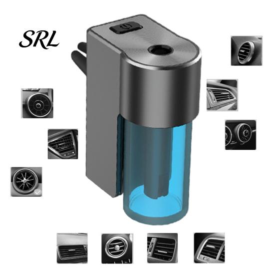 Electric Air Freshener for Home Smart Car Sprayer, Automatic Aroma Diffuser Vehicle AC Vent, Scent USB Rechargeable Essential Oil Interior And
