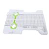 Pedal Cleat Tool Polypropylene Pedal Cleat Adjustment Alignment Fitting Tool for Mountain Bike