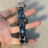 Personalize Twisted case Design Unique Quartz Watch Men Dpecial Blade Red High Quality Creative Medieval Old Steel Men Clock
