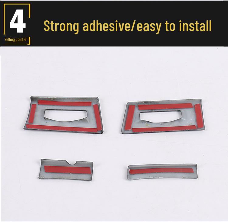 Avalon Center Console Air Outlet Decorative Stickers for 19 Models