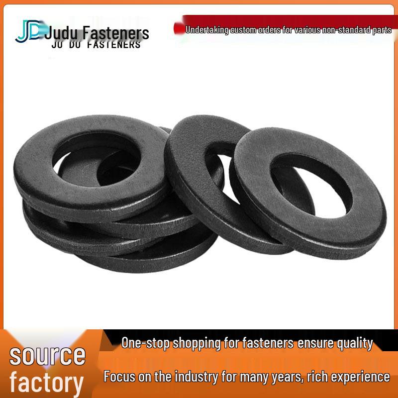 Heavy-Duty Quenched Blackened Metal Washer for Industrial Machinery