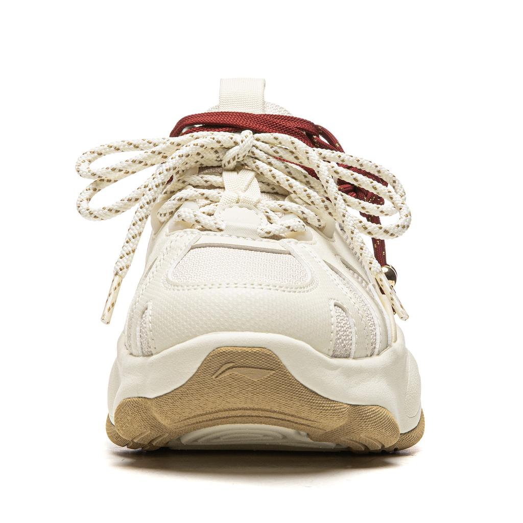 Li Ning Honey 3 Cushioning Slip Resistant Abrasion Resistant Support Height Increasing Low top Casual Shoes Women's AGCW006-1