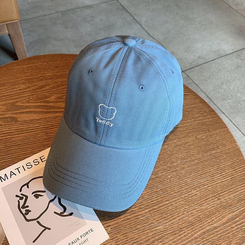 Women Baseball Cap Vintage Washed Cotton Soft Top Dad Hat Retro Y2K Pink Love Heart Letter Embroidered Snapback Caps