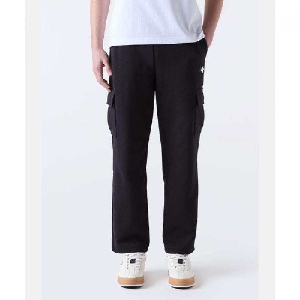 

Брюки-карго прямого кроя Descente черного цвета BLK0BLACK/100