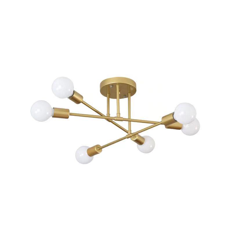 Nordic Modern Ceiling Light: Warm, Romantic, Creative Lighting for Small Bedrooms and Living Rooms.