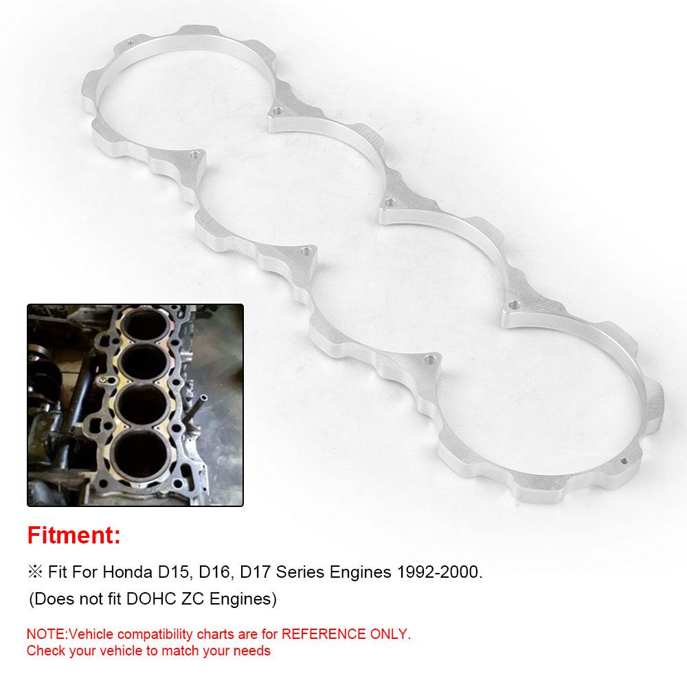 Aluminum Engine Block Guard For Honda Civic D15 D16 D17 Blockguard BX102362