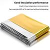 Emergency Rescue Blanket Keep Warm Survival Blanket Waterproof Survival Blanket Outdoor Thermal Blanket Travel Camping Hiking