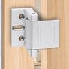 Aluminum Material Door Latch Reinforcement Design Door Bolt Durable Door Chain  For Garden