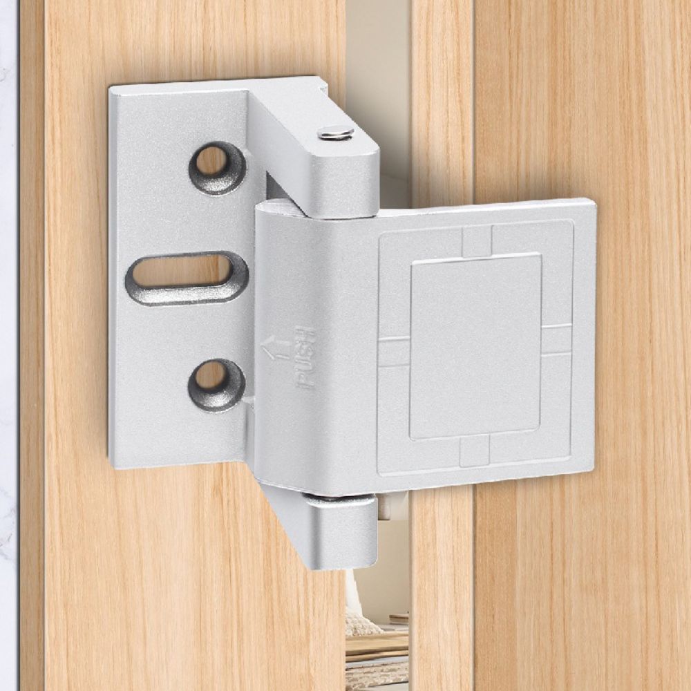 Aluminum Material Door Latch Reinforcement Design Door Bolt Durable Door Chain For Garden