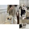 Trendy White Pu Tote Bag For Women Spacious Vintage Crossbody Handbag