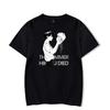 Summer men's Japanese anime Hikaru Died cartoon pattern printed T-shirt, 100% pure cotton fashionable round-neck clothing