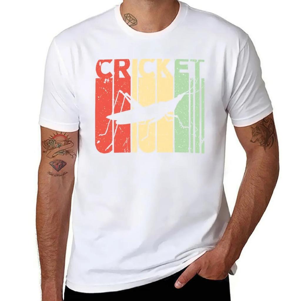 Cricket Insect Vintage Retro T-Shirt anime essential t shirt shirts graphic tee men