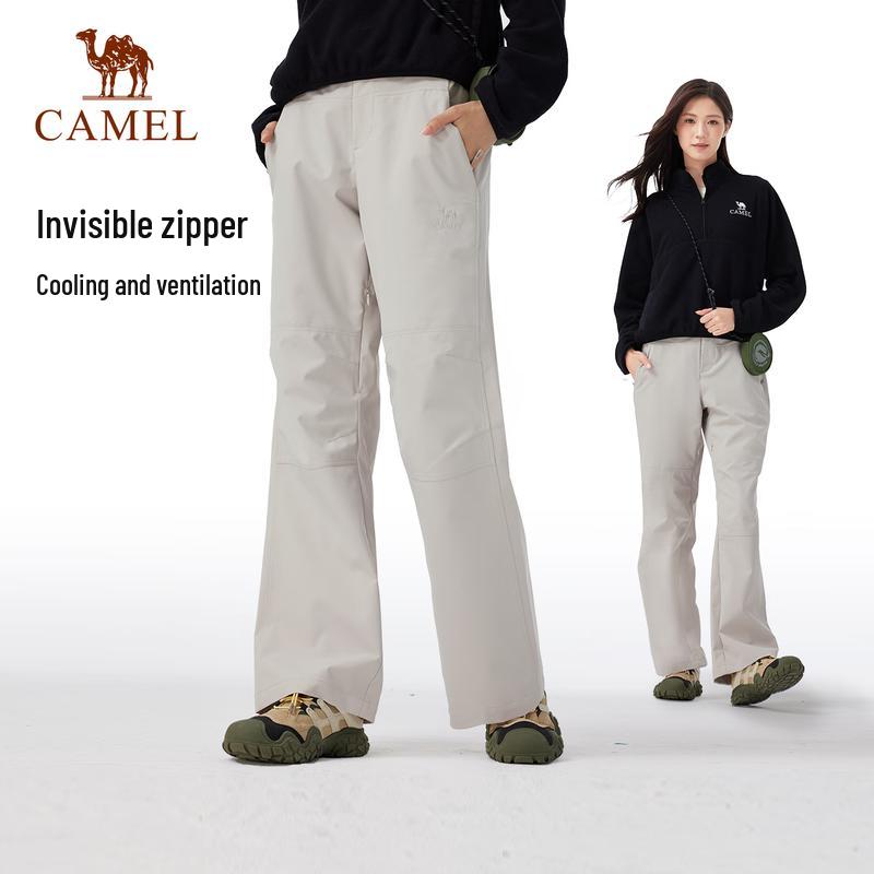 CAMEL Women s Windproof Water-Repellent Softshell Pants M