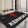 K-Kenworth Truck Logo Floor Mat Rectangle Anti-slip Home Soft Badmat Front Door Indoor Outdoor Mat Welcome Doormat