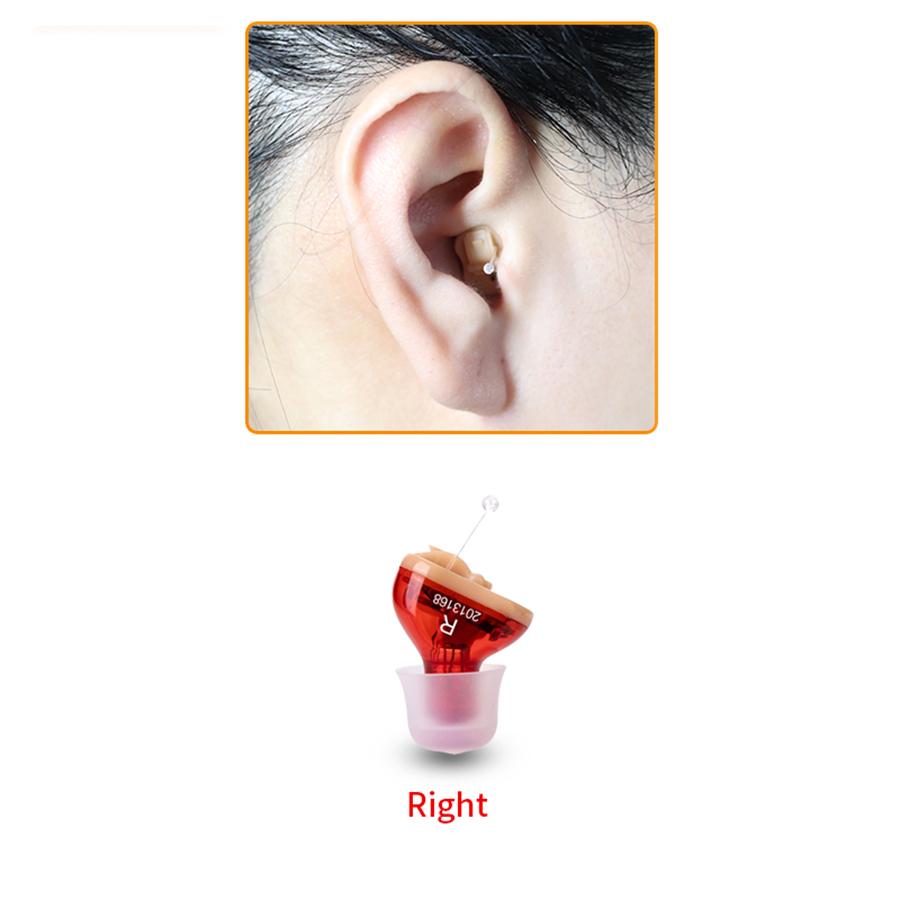 1PC Mini Ear Hearing Aids Invisible Digital Enhancer Sound Voice Amplifier The Aged
