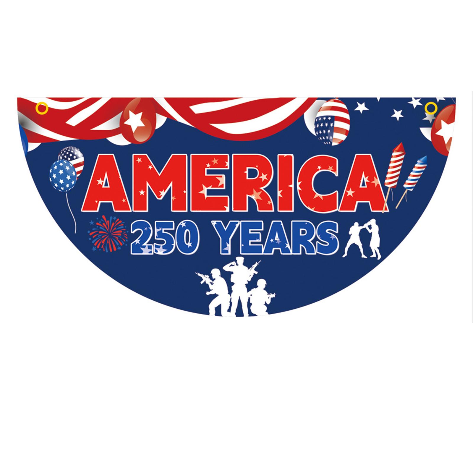 

250th Anniversary American Flag Garden Decoration Flag One Size