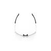 RUDYPROJECT Kelion Weiß Glänzend Impact X 2 Photochrome Laser Violette Linse 144mm Sonnenbrille, Gestell, Linse, SP857569-0000, Breite