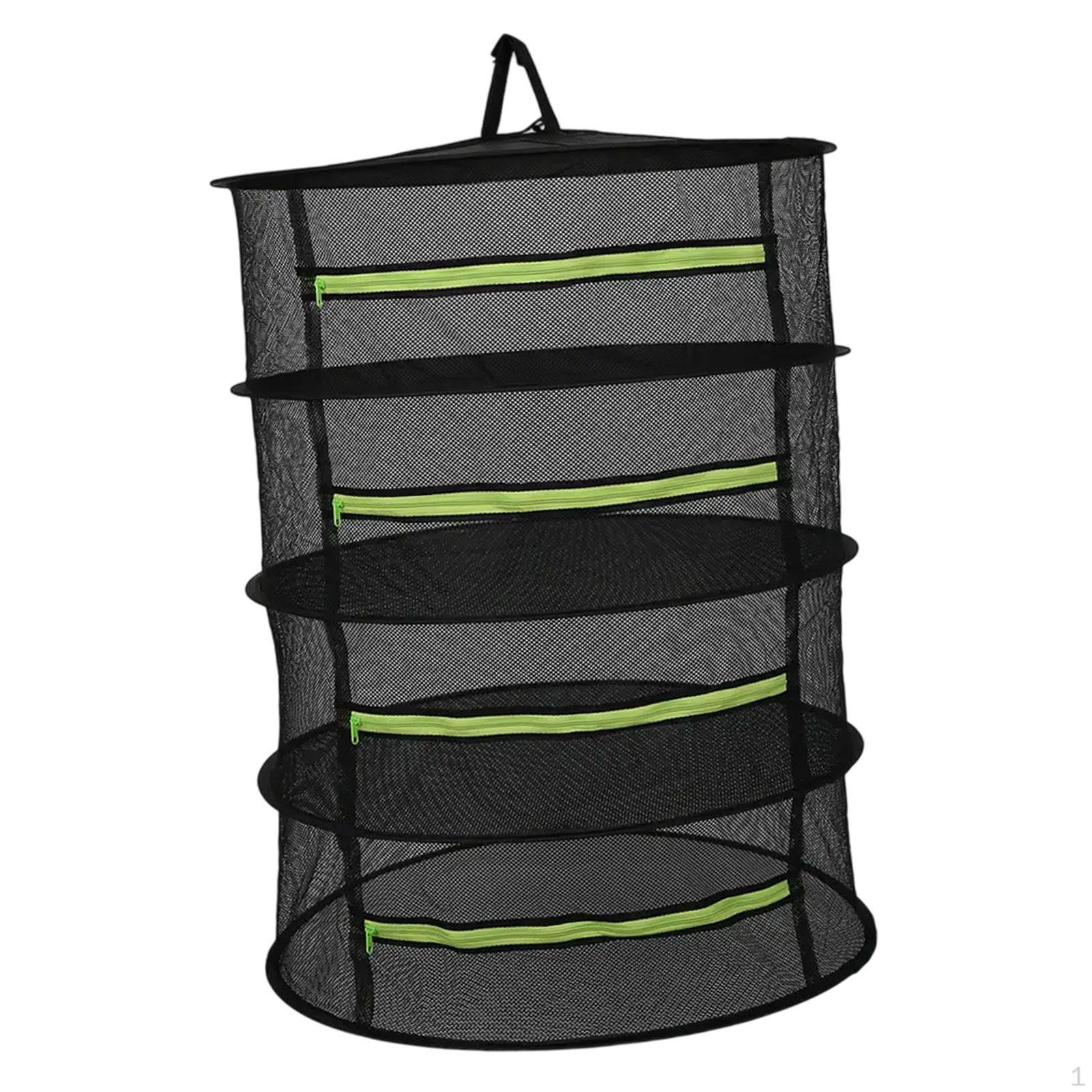 

4 Сетки для сушки растений, универсальное решение для хранения в помещении и на открытом воздухе green zipper