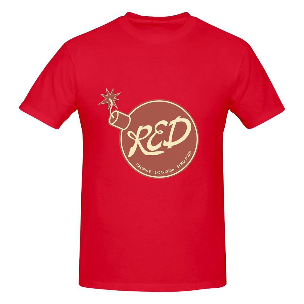 Team Fortress 2 Rotes Team Pendler-T-Shirt Japanischer Stil Vibe Tägliche Vielseitigkeit Basic-T-Shirt