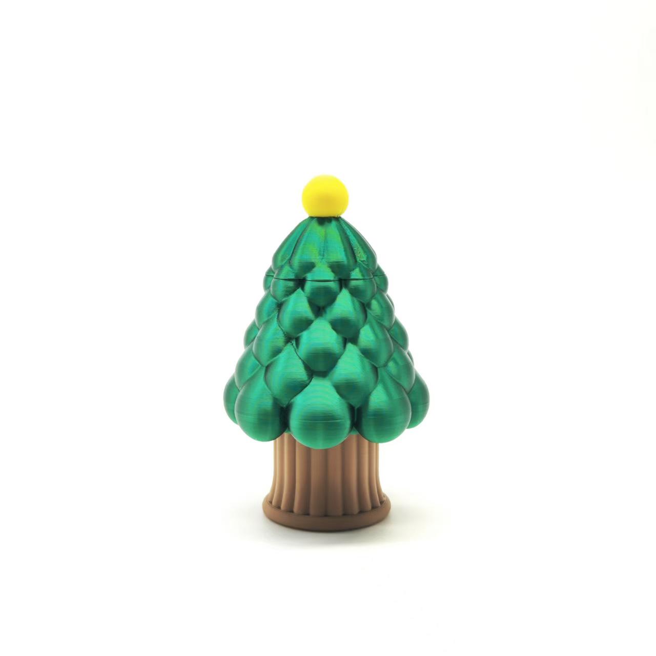 3D Printed Retractable Christmas Tree Sword Ornament & Snow Scene Toy Christmas tree retractable sword