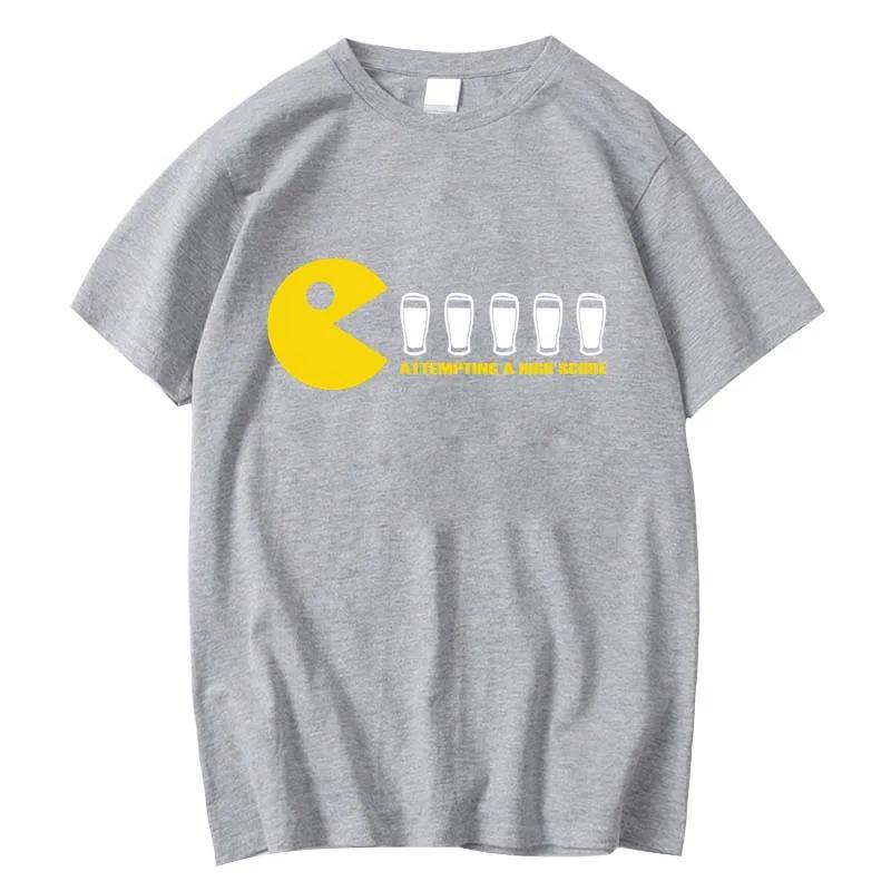 Mens Tshirt High Quality 100 Cotton Funny Design Printing Summer Casual Loose Oneck for Men Short Sleeve Tshirt Male Tops