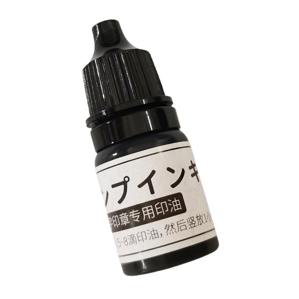 Clothing Stamps Refill Ink 5ml Quick Dry DIY Pinter Textile Clothes Marker Ink for T Shirt Hoodie Textile Seal Inkpad Office