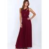 Fashion Multi-worn V-neck Vestidos De Fiesta Women Long Dress Sexy Strapped Lady Summer Maxi Dress