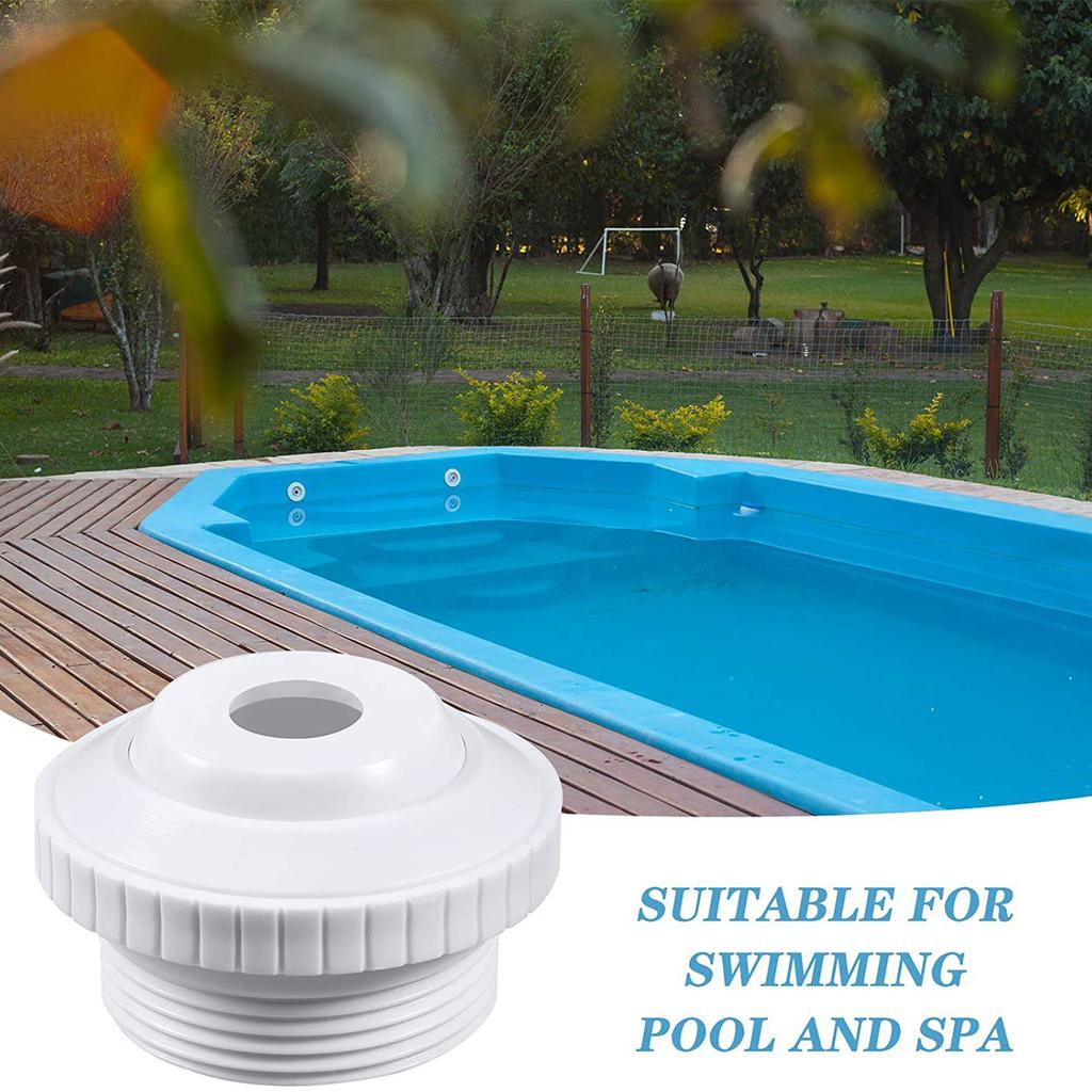 Pool Jet Nozzles Flow Eyeball Inlet Jet Flow Inlet Fitting Swimming Pool Return Jet for Swimming Pool Spout Accessories