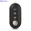 Jingyuqin Fernbedienung Schlüsselgehäuse Schale Abdeckung Für Fiat 500 Panda Punto Bravo Doblo Peugeot Boxer Citroen Relay Fiat Ducato Lancia Musa