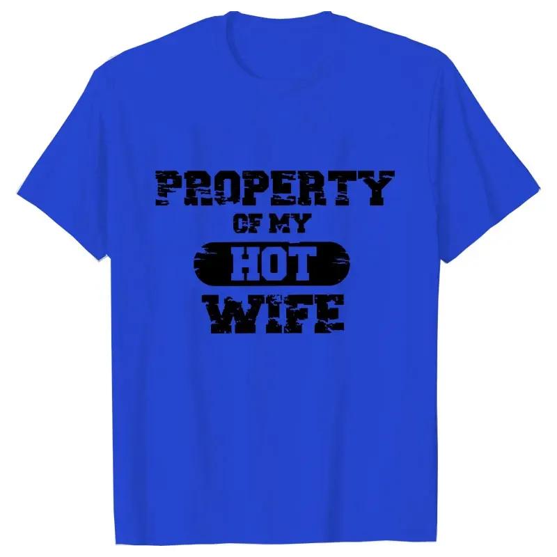 

Собственность My Hot Wife Футболка Мужская O Neck Мужская одежда I Love My Wife Летняя футболка Футболки с коротким рукавом Модные топы Camisetas XXXXXL армия зеленый