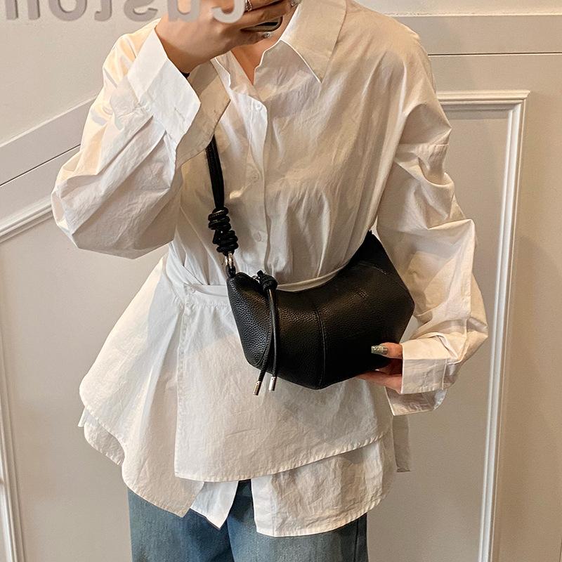 New Bag Women's Casual Fashion Shoulder Bag Solid Color Messenger Bag