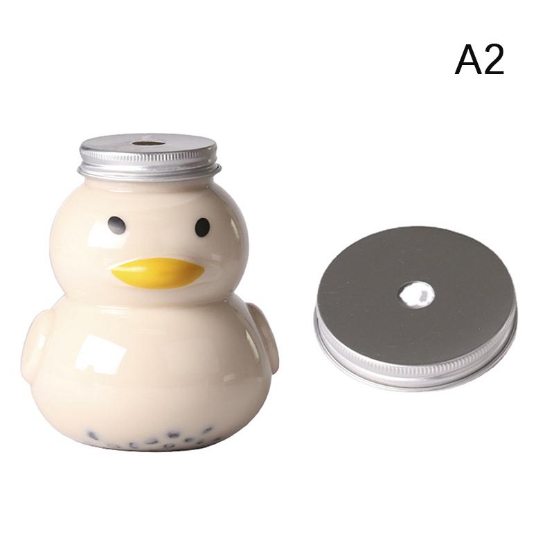 

500 мл прозрачные бутылки милые утиные формы одноразовые контейнеры для напитков изготовление своими руками